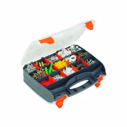 MSV 3700703931065 Boîte à outils Noir, Transparent Polypropylène (PP)