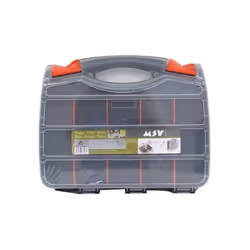 MSV 3700703931065 Boîte à outils Noir, Transparent Polypropylène (PP)