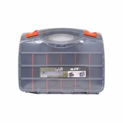 MSV 3700703931072 Boîte à outils Noir, Transparent Polypropylène (PP)