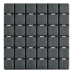 MSV 3700703933250 Tapis de bain et adhésif antidérapant Tapis de bain anti-dérapant Gris