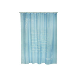 MSV 3700703933588 rideau de douche Anneau Polyester Bleu
