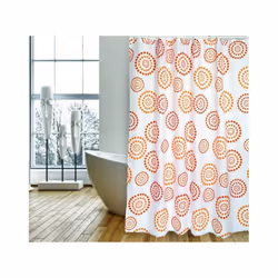 MSV Rideau de douche Polyester DOTS