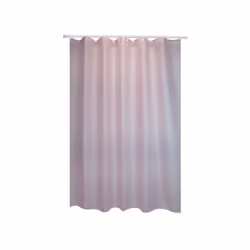 MSV Rideau de Douche, Multicolore, 180 x 200 cm, Monochromatique, Anneau, Polyester, Rose, 30 °C, 1800 mm