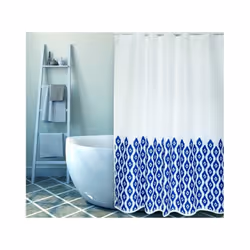 Rideau de douche de la marque MSV. MADE IN EUROPE. QUALITÉ PREMIUM, tissu imperméable et anti moisissure, ce rideau de douche ...