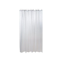 MSV 3700703934974 rideau de douche Anneau EVA (Acétate de vinyle d'éthylène) Transparent
