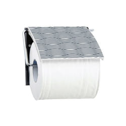 MSV - Porte rouleau papier wc wave Gris