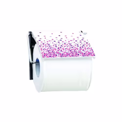 Porte rouleau papier Wc de la marque MSV.Dérouleur de papier Wc à fixer, Pratique et design pour des WC organisé et tendance. ...