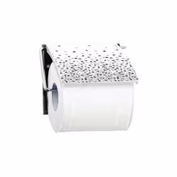 Porte rouleau papier Wc de la marque MSV.Dérouleur de papier Wc à fixer, Pratique et design pour des WC organisé et tendance. ...