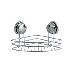 MSV 144901 étagères Etagère d'angle Mural Acier Chrome