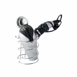 MSV 144907, Métal, Argent, Mural, Panier pour douche