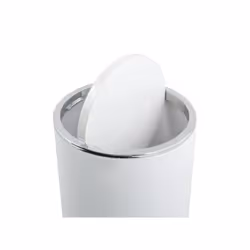 MSV 3700703938699 poubelle 6 L Rond Acrylonitrile-Butadiène-Styrène (ABS) Blanc
