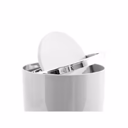 MSV 3700703938699 poubelle 6 L Rond Acrylonitrile-Butadiène-Styrène (ABS) Blanc - Vue supplémentaire 5