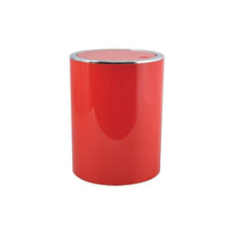 MSV 3700703939542 poubelle 6 L Rond Acrylonitrile-Butadiène-Styrène (ABS) Rouge