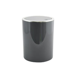 MSV 3700703939559 poubelle 6 L Rond Polypropylène (PP) Gris