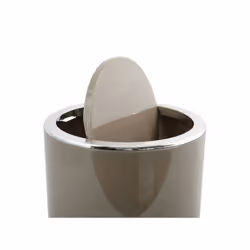 MSV 3700703939566 poubelle 6 L Rond Acrylonitrile-Butadiène-Styrène (ABS) Taupe
