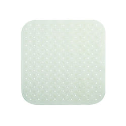 Tapis Fond de douche antidérapant Caoutchouc class 54x54cm Blanc - MSV