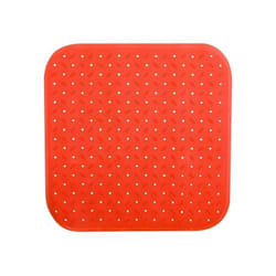 Tapis Fond de douche antidérapant Caoutchouc class 54x54cm Orange MSV
