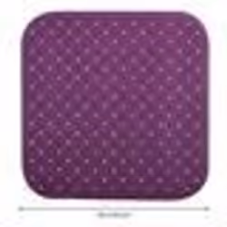 Tapis Fond de douche antidérapant Caoutchouc CLASS 54x54cm Mauve MSV