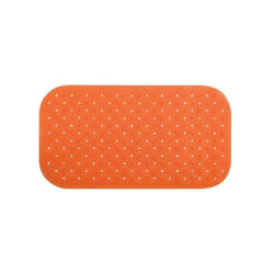 Tapis Fond de baignoire antidérapant Caoutchouc class 36x76cm Orange MSV