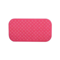 Tapis Fond de baignoire antidérapant Caoutchouc CLASS 36x76cm Rose Fuschia MSV