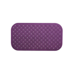 Tapis Fond de baignoire antidérapant Caoutchouc class 36x76cm Violet MSV