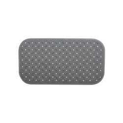 Tapis Fond de baignoire antidérapant Caoutchouc class 36x76cm Gris MSV