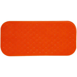 Tapis fond de baignoire antidérapant caoutchouc class 36X97CM orange - MSV