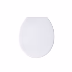 MSV 3700703940203, Rond, Abattant rigide, Blanc, Polypropylène (PP), 370 mm, 460 mm