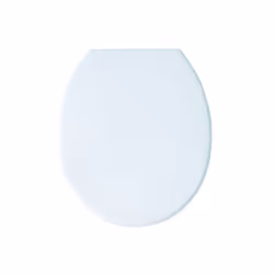 MSV 3700703940210, Rond, Abattant rigide, Blanc, Polypropylène (PP), 370 mm, 460 mm