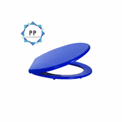 MSV 3700703940258 siège de toilette Abattant rigide Polypropylène (PP) Bleu