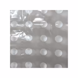 MSV 141046 - Cortina de Ducha (PVC y Polipropileno, 180 x 200 x 0,1 cm, 12 Anillas), Color Gris rideau de douche Anneau Polyvinyl chloride (PVC)