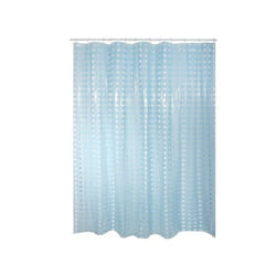 MSV 3700703940494 rideau de douche Anneau Polyvinyl chloride (PVC) Bleu