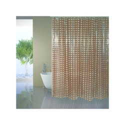 MSV 3700703940517 rideau de douche Anneau Polyvinyl chloride (PVC) Marron