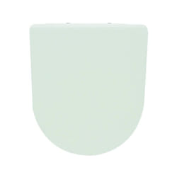 MSV - Abattant wc Thermo-dur slim Blanc - Charnières Inox
