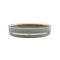 MSV Tahiti Jabonera, Topo, 13x9x13 cm, Gris, Acrylique, Ovale, 130 mm, 90 mm, 30 mm