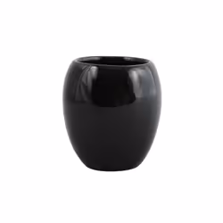 MSV GOBELET, Distributeurs de salle de bain, Vitrocéramique, Noir, 85 mm, 100 mm