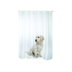 MSV SCOTT rideau de douche Anneau Polyester Beige