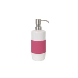 MSV 3700703942559 Distributeur de savon Rose, Blanc