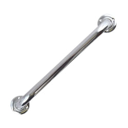 MSV - Barre de redressement ou d'appui Acier 60cm Chromé
