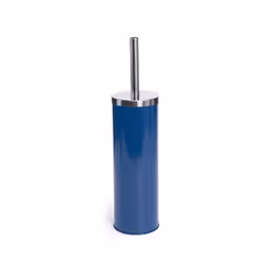 MSV 141525 – Escobillero de WC de acero inoxidable, Azul Oscuro, 30 x 20 x 15 cm, Support et brosse pour toilettes, Bleu, Aci ...