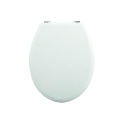 MSV 3700703947202 siège de toilette Abattant rigide Panneaux MDF Blanc