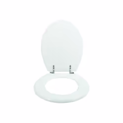 MSV 3700703947202 siège de toilette Abattant rigide Panneaux MDF Blanc