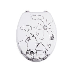 MSV Abattant Wc MDF Jardin d'enfants