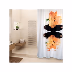 MSV Rideau de douche Polyester MANILA