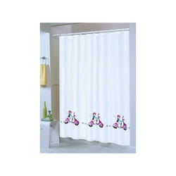 MSV 3700703948155 rideau de douche Anneau Polyester Multicolore