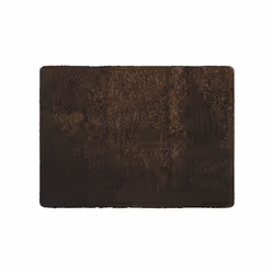 MSV 3700703948735, Marron, Monochromatique, Rectangulaire, Microfibre, 70 x 50 cm