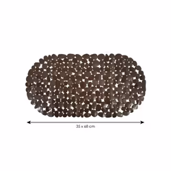 MSV Tapis Fond de baignoire PVC GALETS