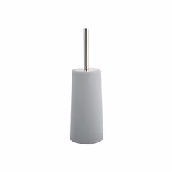 MSV TOILET BRUSH, Support et brosse pour toilettes, Gris, Polypropylène, 220 mm, 10 cm