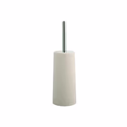MSV BROSSE WC, Support et brosse pour toilettes, Beige, Acier inoxydable, Polypropylène, Acier inoxydable, 220 mm, 10 cm