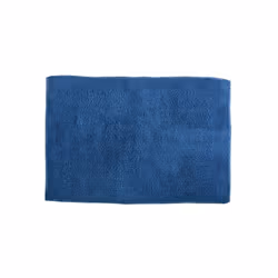 MSV 3700703949589, Bleu, Monochromatique, Rectangulaire, Coton, 60 °C, 45 x 70 cm